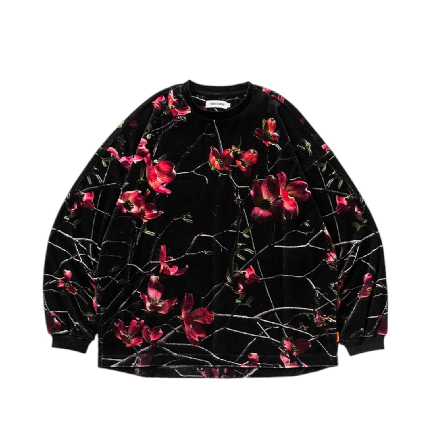 トップス tightbooth DOGWOOD VELOUR L/S SHIRT TIGHTBOOTH/DOGWOOD VELOUR L/S SHIRT（Dogwood）［ドッグウッド