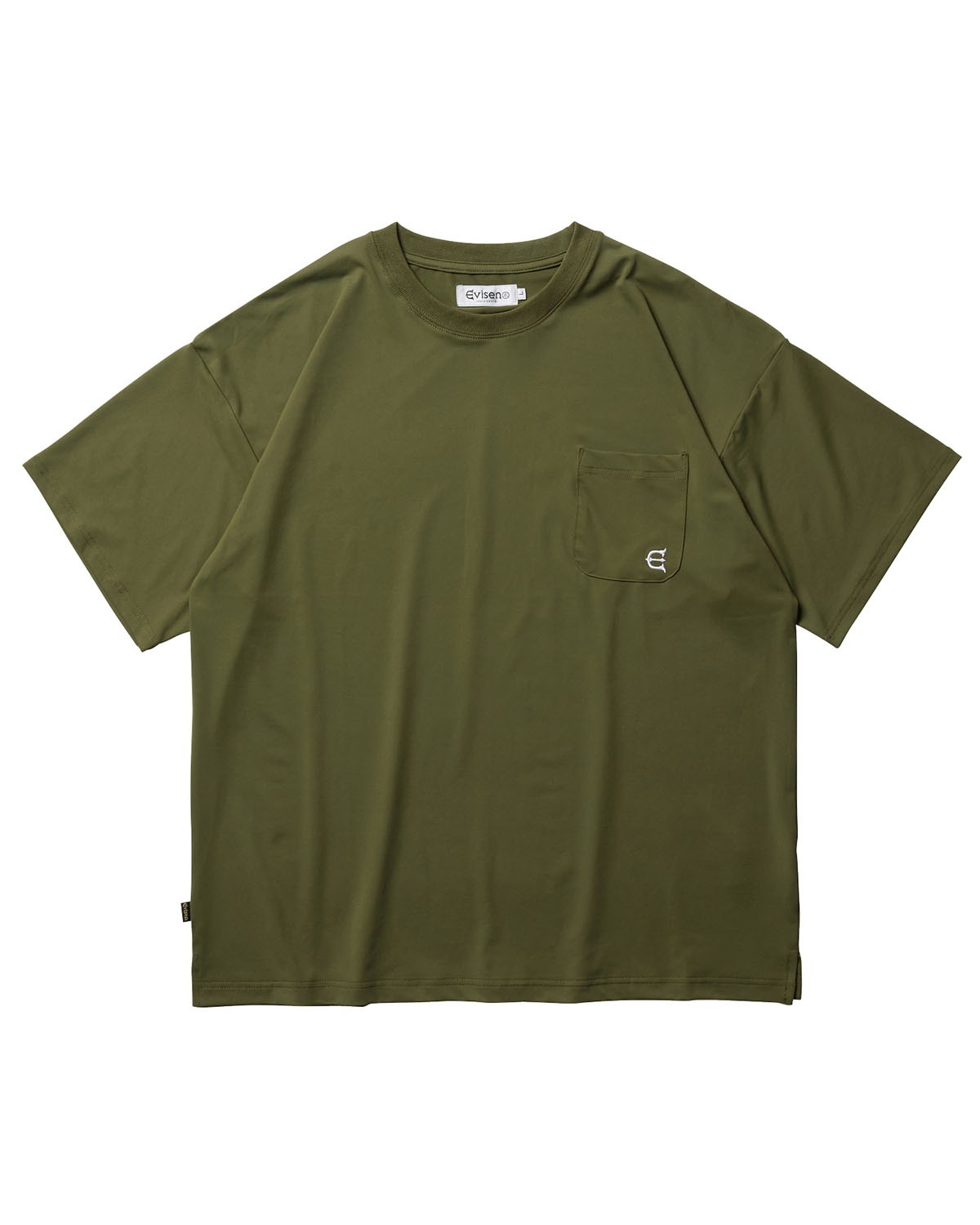 EVISEN SKATEBOARDS STRETCH FIBER POCKET TEE