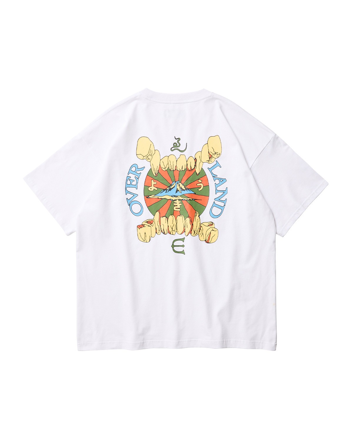 EVISEN SKATEBOARDS OVER LAND 2.5 TEE