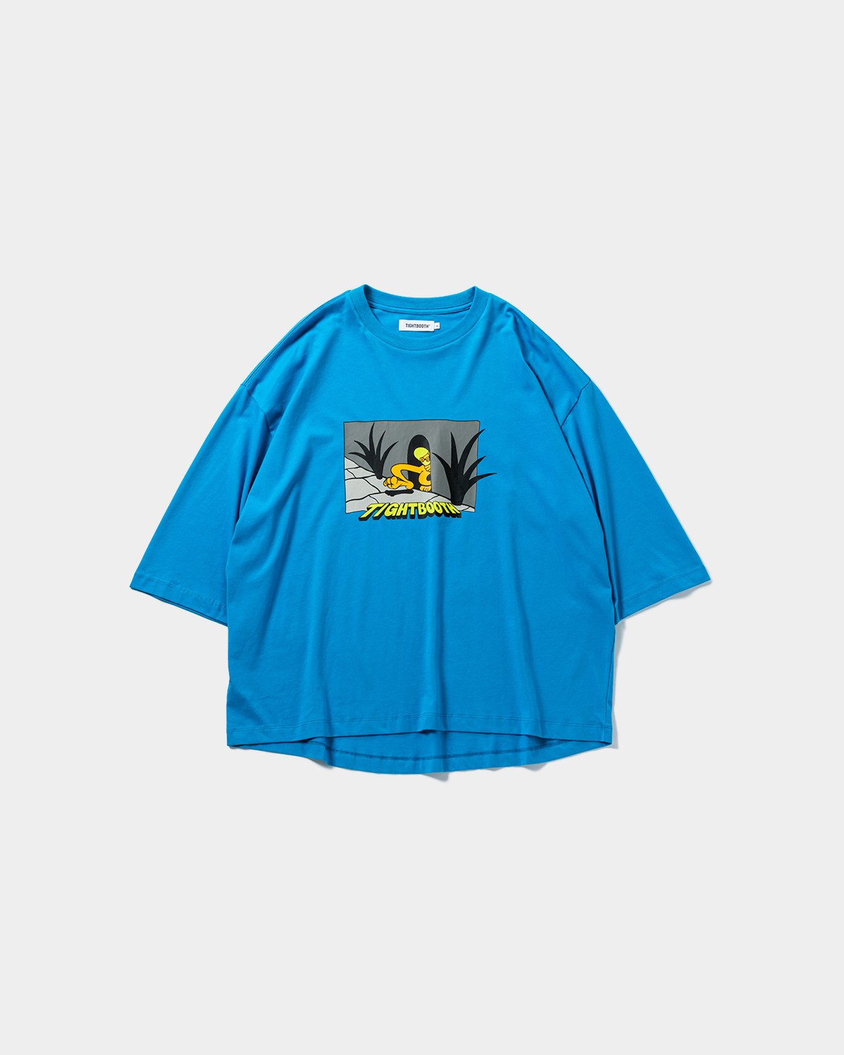 TIGHTBOOTH PRODUCTION BIG YELLOW 3:4 SLEEVE T-SHIRT