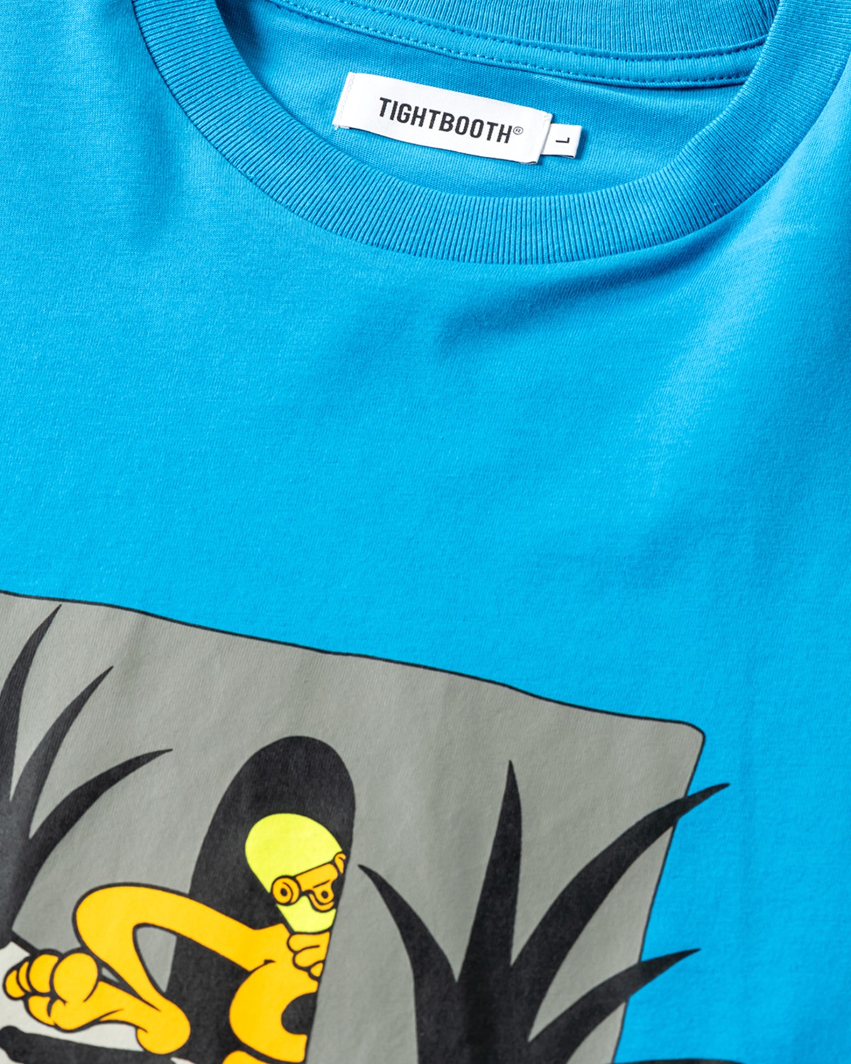 TIGHTBOOTH PRODUCTION BIG YELLOW 3:4 SLEEVE T-SHIRT