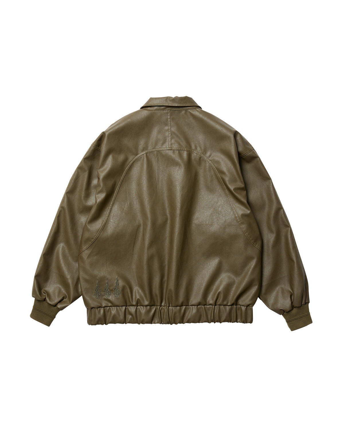 EVISEN SKATEBOARDS POSTMAN FAUX LEATHER JACKET