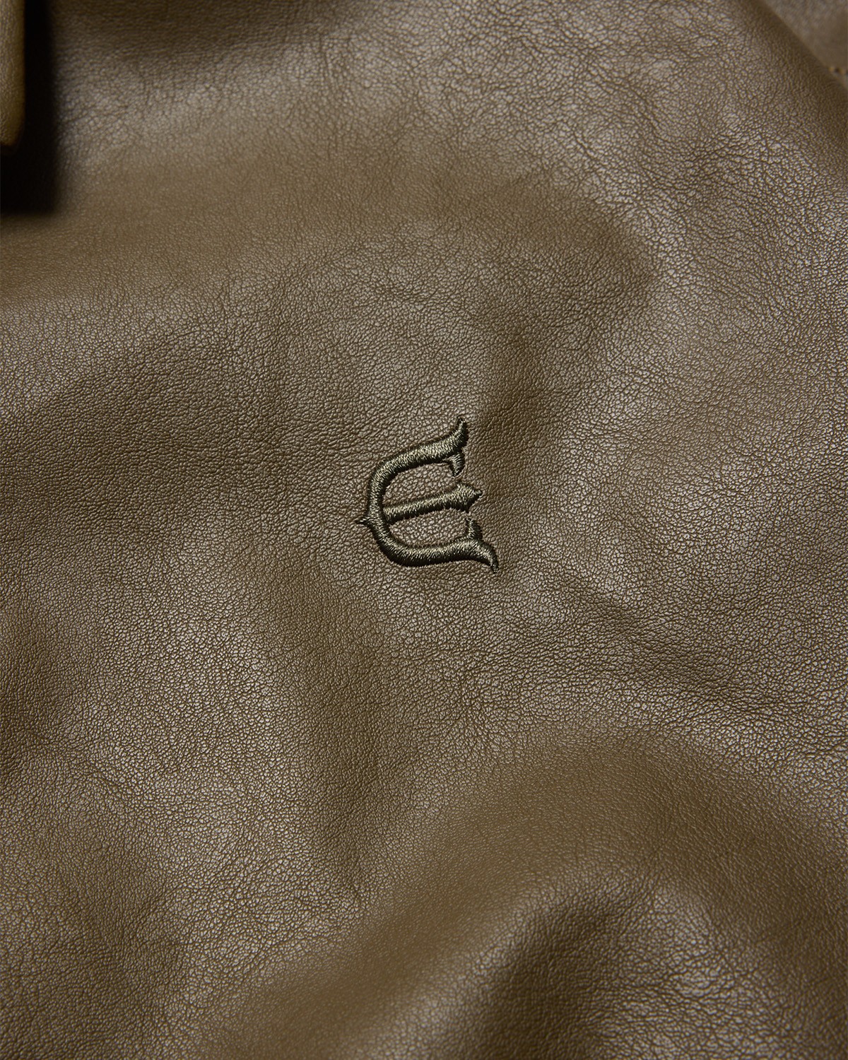 EVISEN SKATEBOARDS POSTMAN FAUX LEATHER JACKET