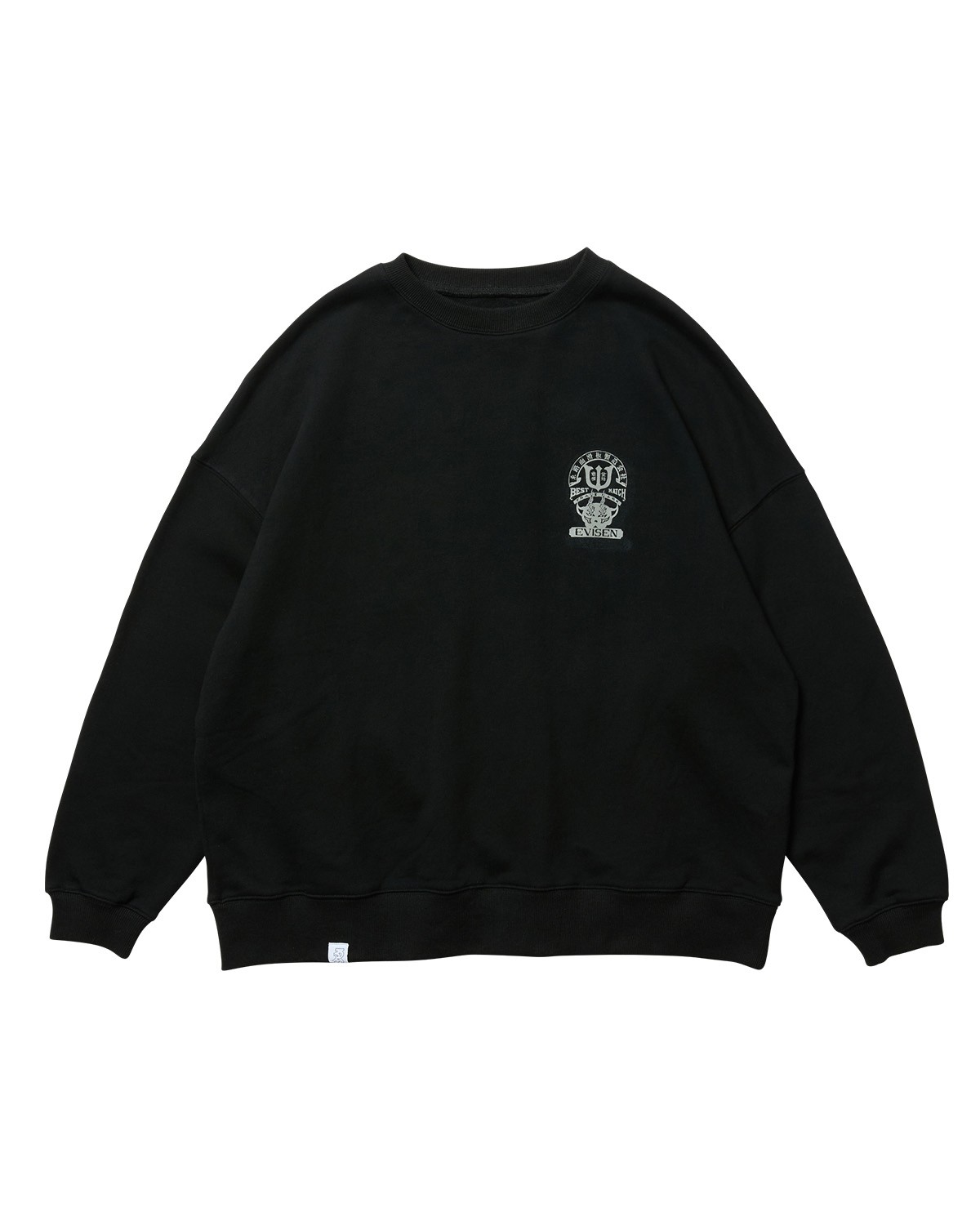 EVISEN SKATEBOARDS TIGER MATCH ENBLEM CREW SWEAT