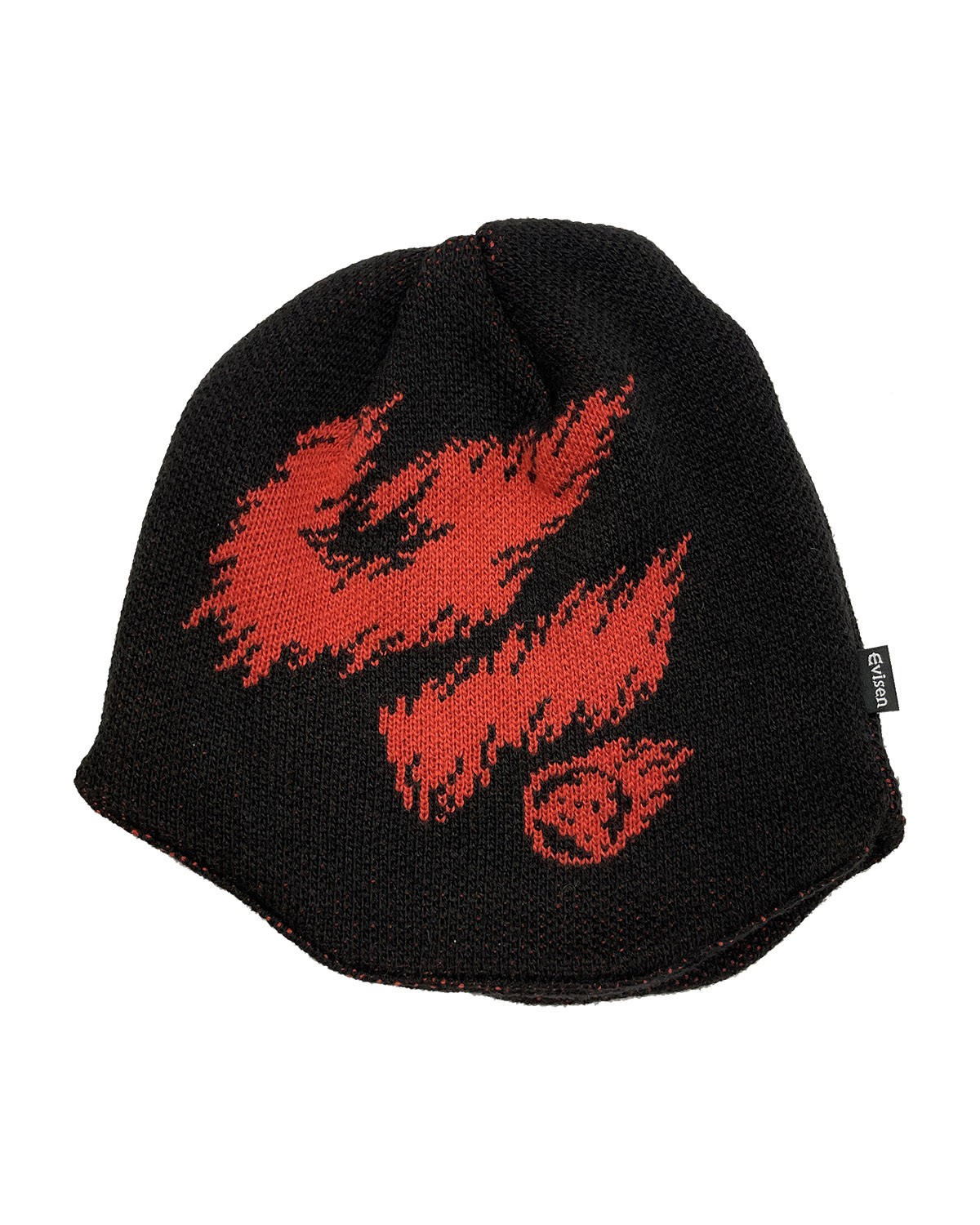 EVISEN SKATEBOARDS FIRE LEOPARD FRAP BEANIE