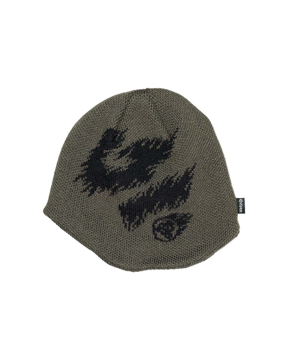 EVISEN SKATEBOARDS FIRE LEOPARD FRAP BEANIE