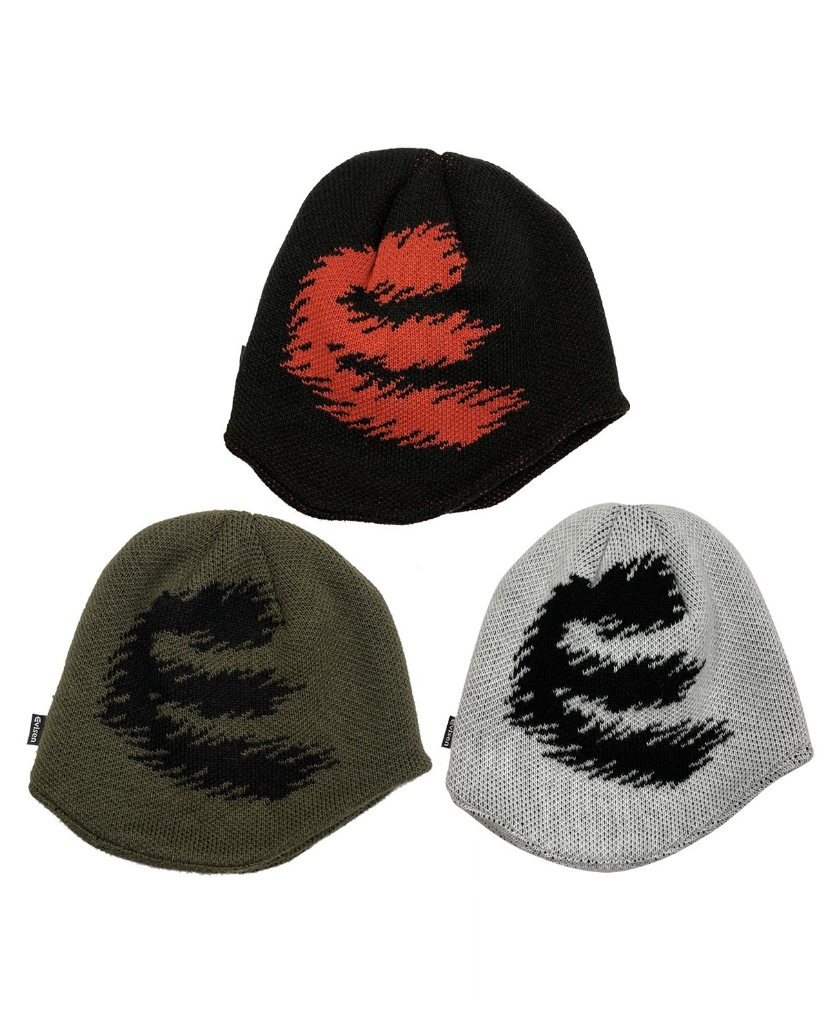 EVISEN SKATEBOARDS FIRE LEOPARD FRAP BEANIE