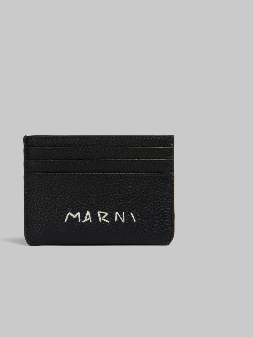 MARNI WHITE LEATHER CARDHOLDER