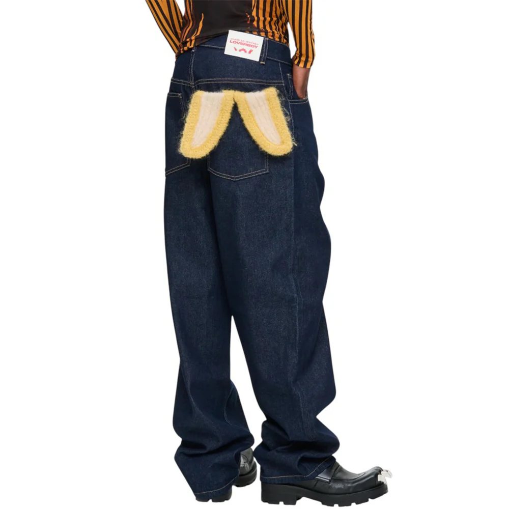 Charles jeffrey Loverboy LOOSE FIT JEAN WITH KNITTED POCKET