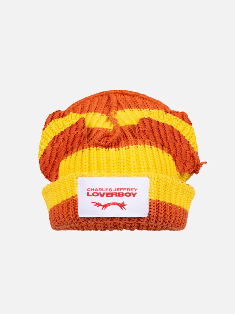Charles jeffrey Loverboy ALPACA CHUNKY EARS BEANIE