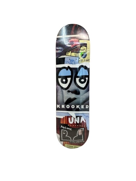 KROOKED SKATEBOARDS UNA NONSENSE 8.28