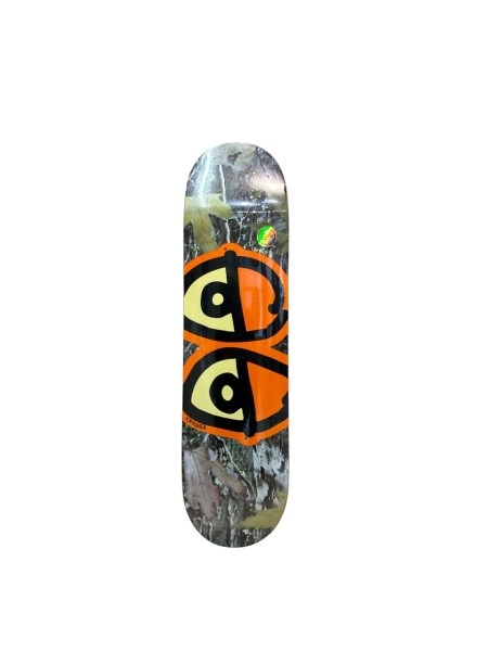 KROOKED SKATEBOARDS TEAM EYES CAMO 8.25