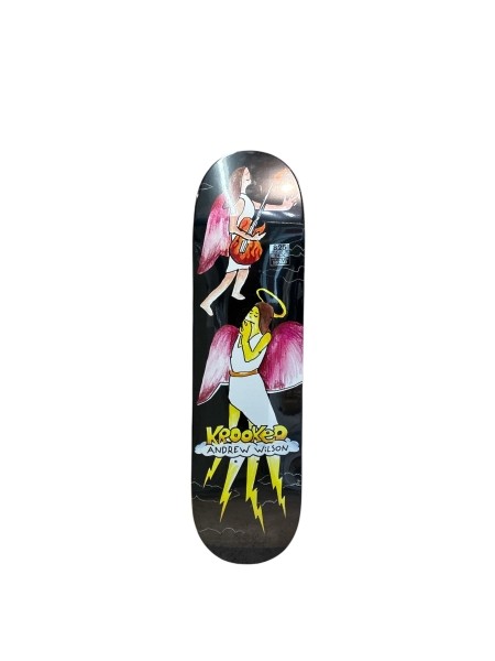 KROOKED SKATEBOARDS WILSON ANGEL 8.25