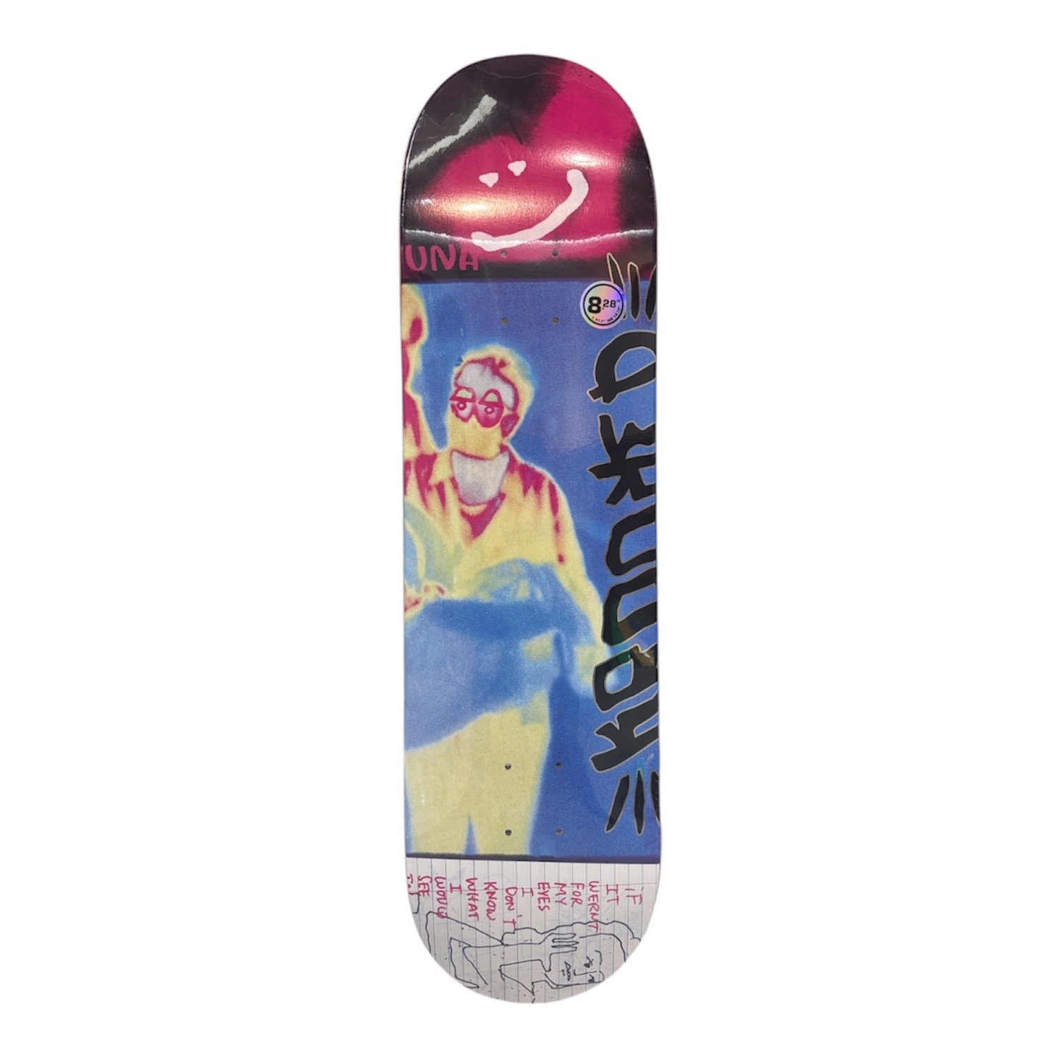 KROOKED SKATEBOARDS UNA INFRARED 8.28