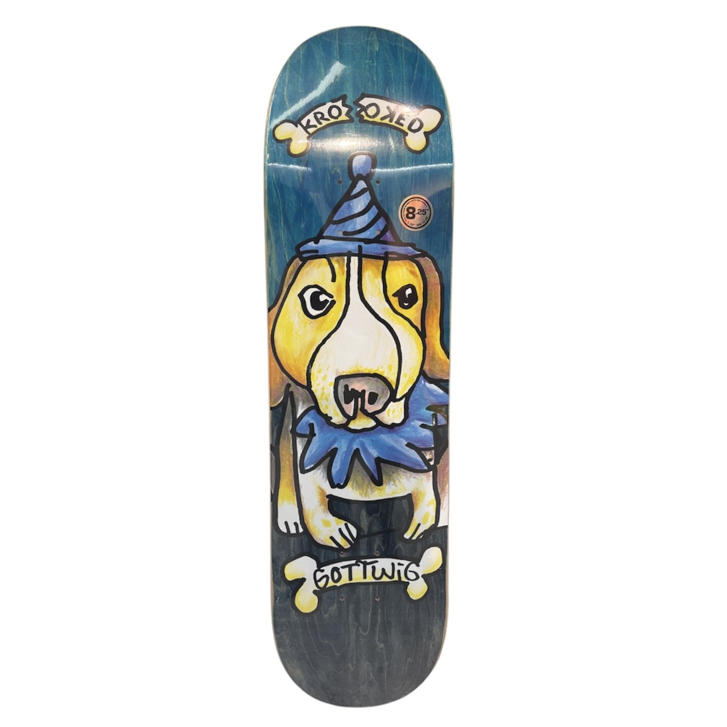 KROOKED SKATEBOARDS GOTTWING BLUEBERRY 8.25