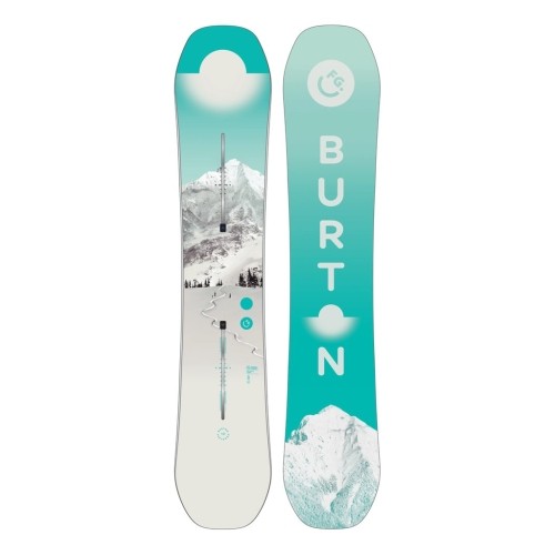 BURTON ウィメンズ Burton フィールグッド キャンバー スノーボード First Tracks