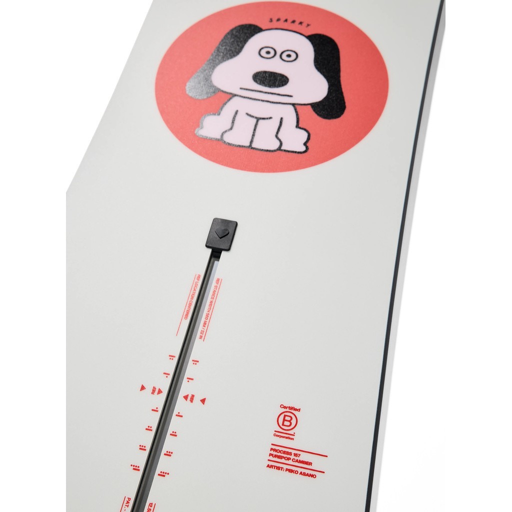 BURTON メンズ Burton プロセス キャンバー スノーボード GOOD DOG
