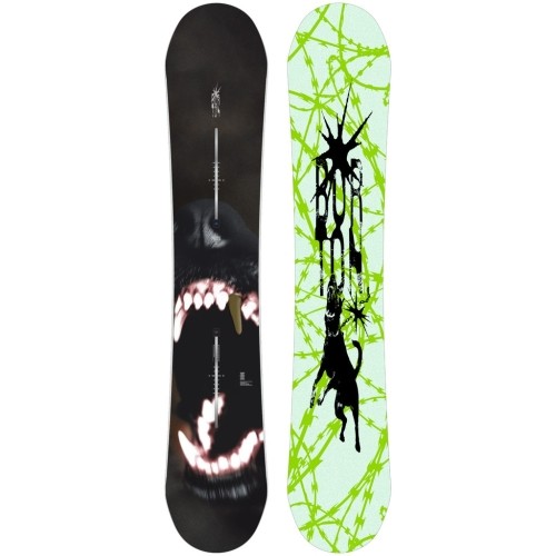 BURTON メンズ Burton プロセス キャンバー スノーボード BAD DOG