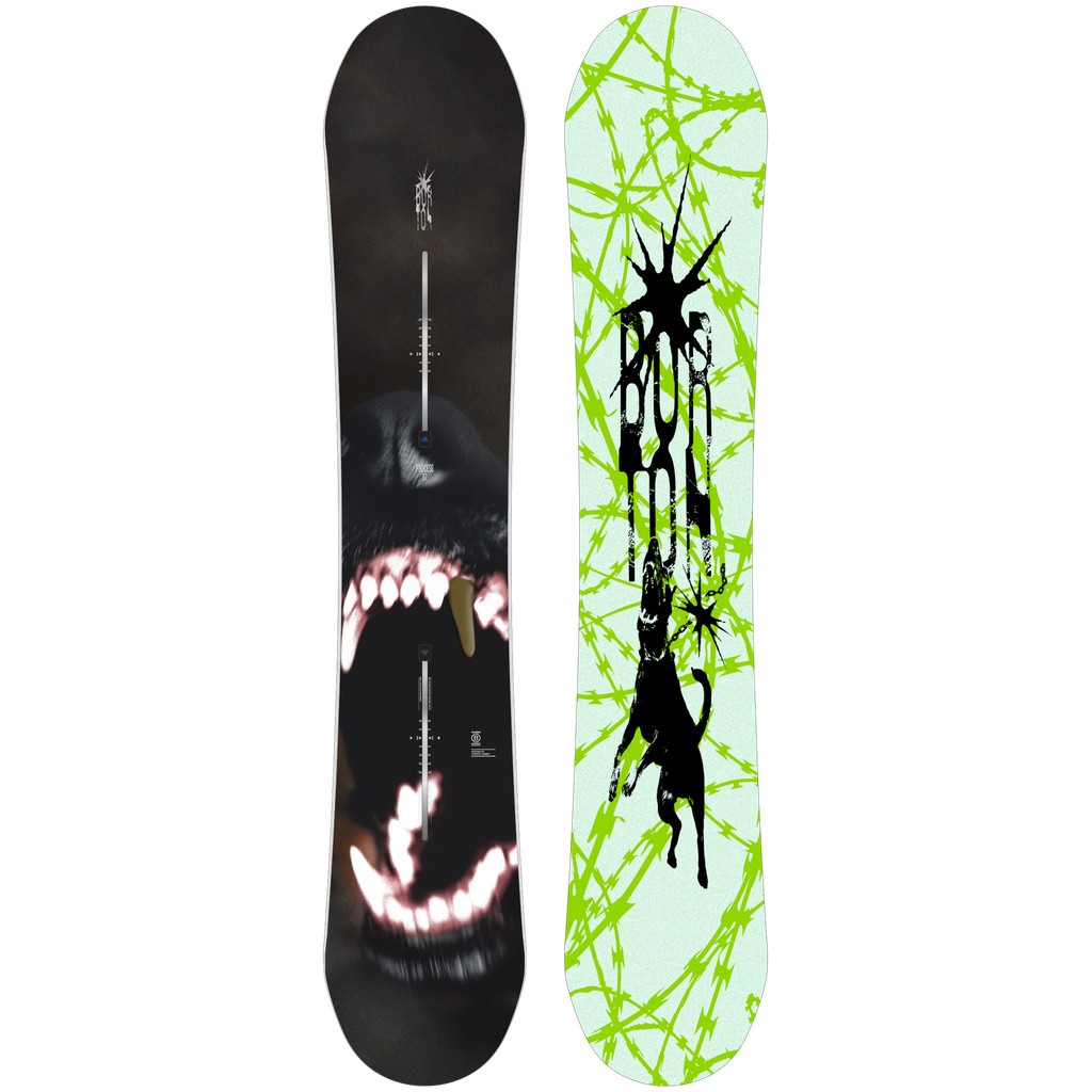 BURTON メンズ Burton プロセス キャンバー スノーボード BAD DOG