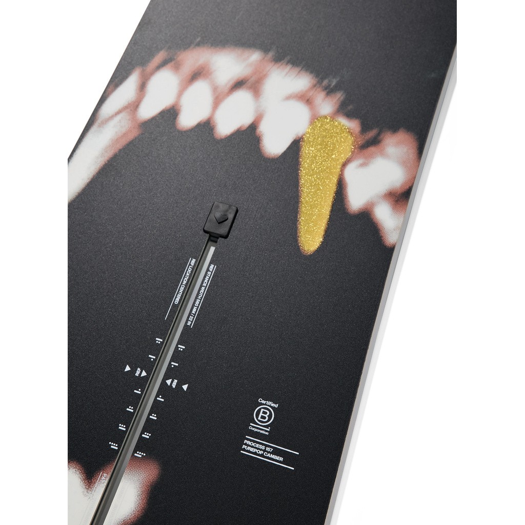 BURTON メンズ Burton プロセス キャンバー スノーボード BAD DOG