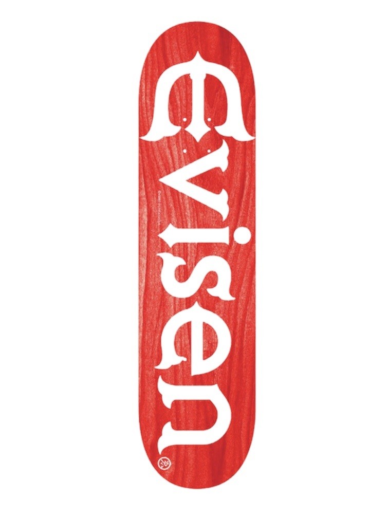 Evisen Skateboards EVI-LOGO RED 8
