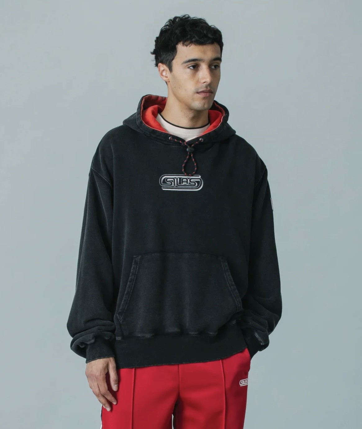 SILAS BIG SILAS DRAWSTRING SWEAT HOOD
