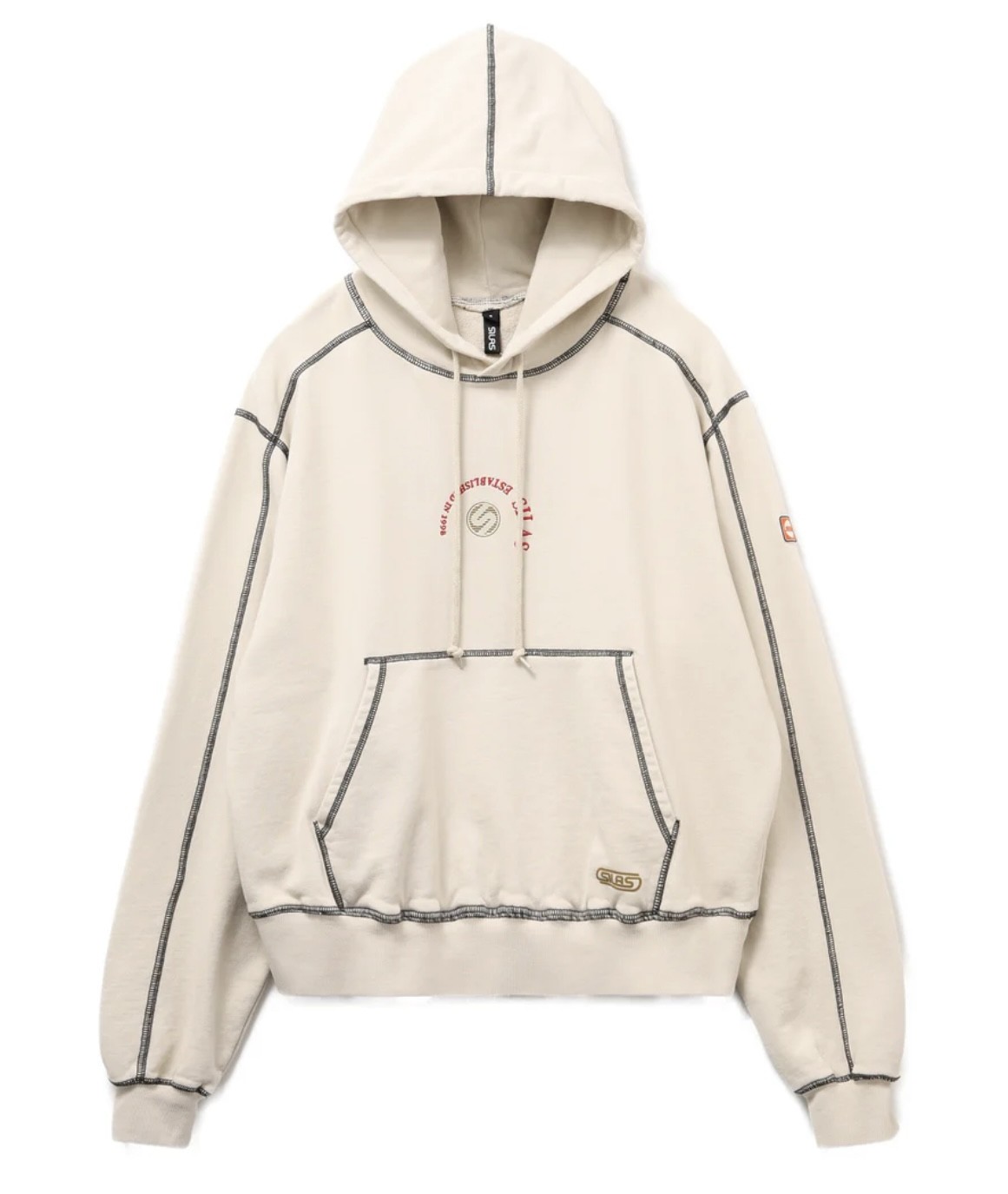 SILAS CIRCLE LOGO SWEAT HOODIE