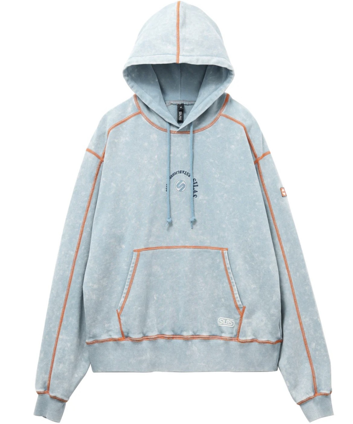 SILAS CIRCLE LOGO SWEAT HOODIE