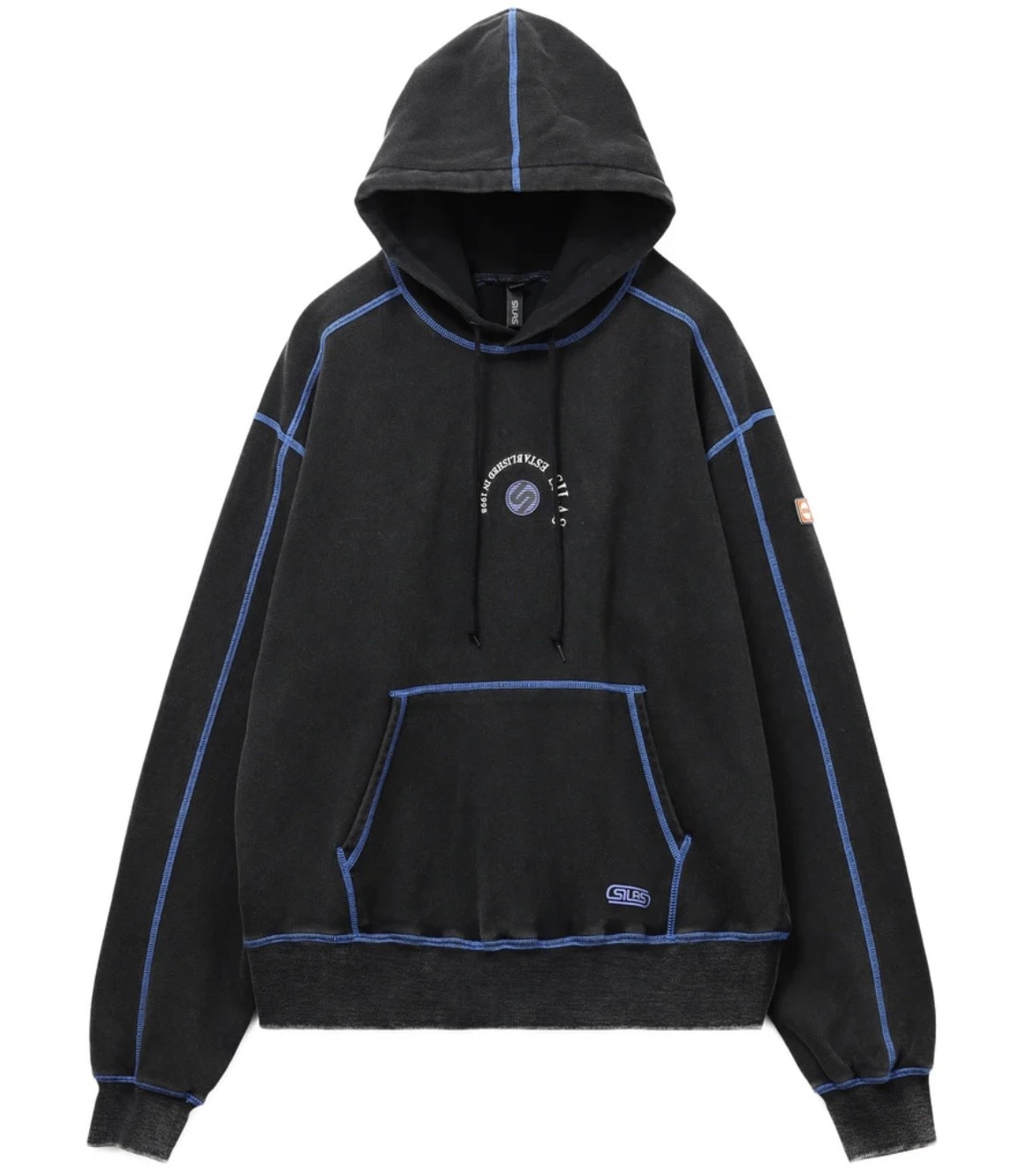 SILAS CIRCLE LOGO SWEAT HOODIE