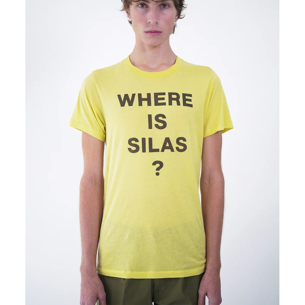 SILAS SLOGAN TEE