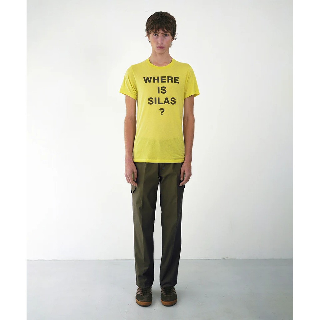 SILAS SLOGAN TEE