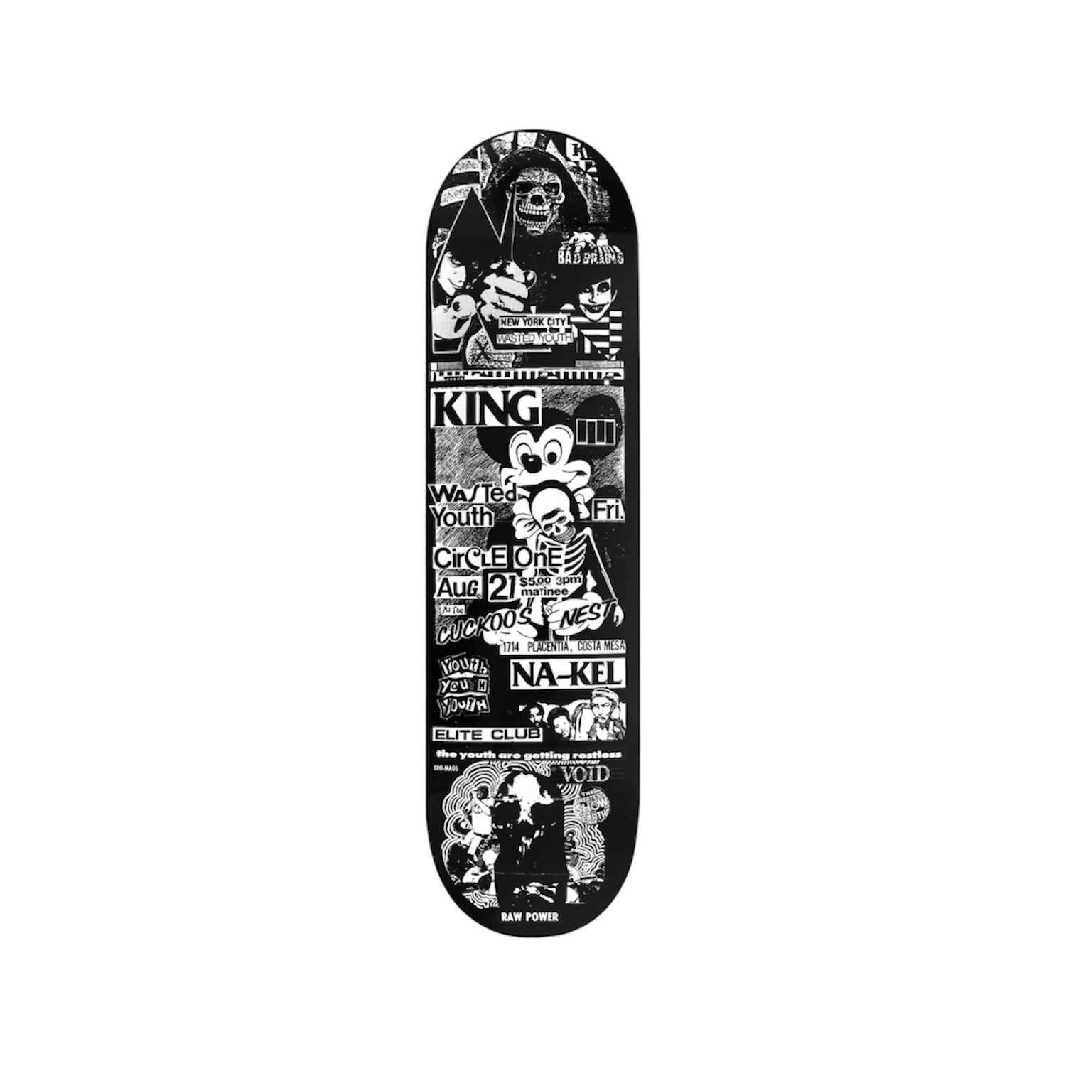 KING SKATEBOARDS "DESTROY BABYLON" NAKEL SMITH 8.18