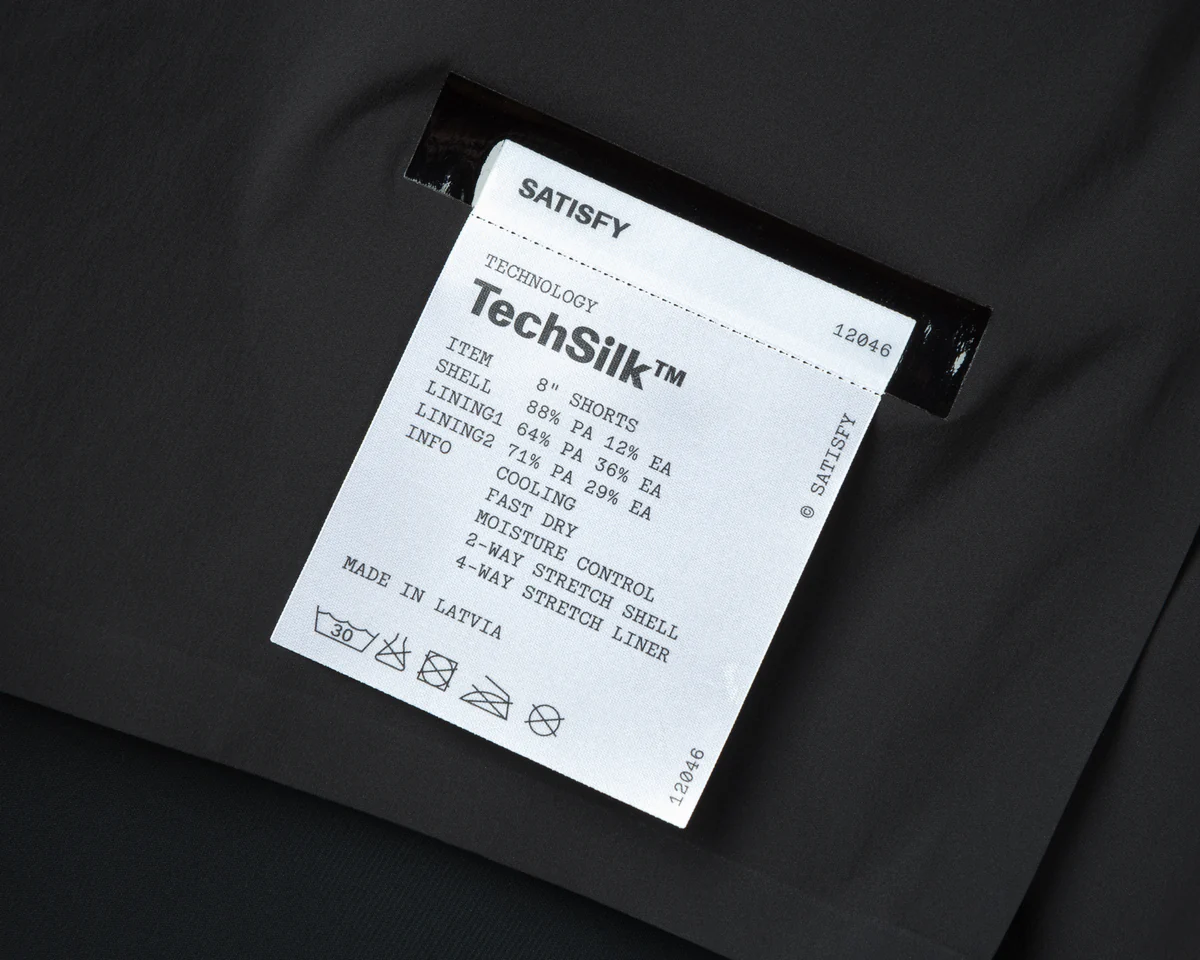 SATISFY TECHSILK8SHORTS