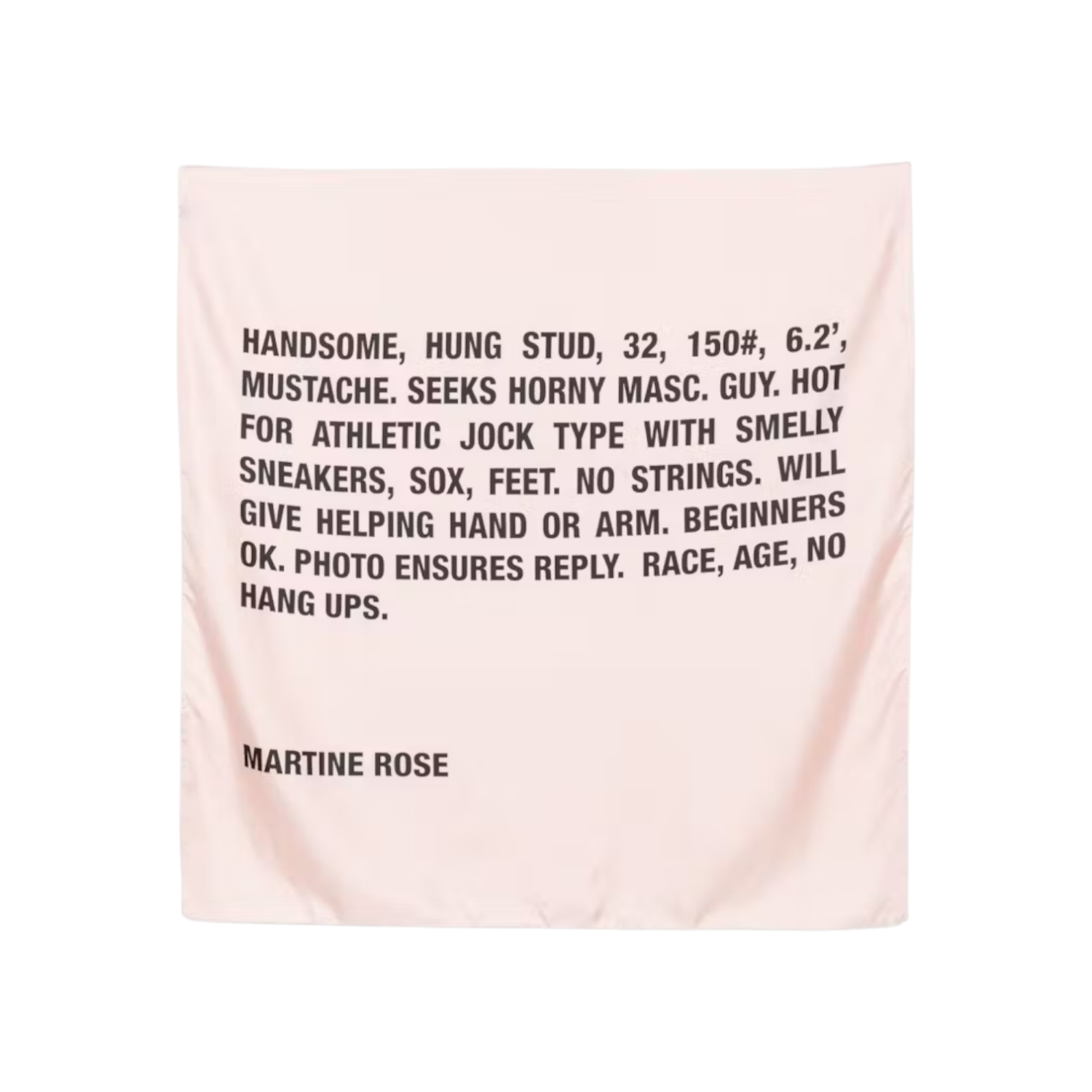 MARTIN ROSE CLASSICFIED SCARF