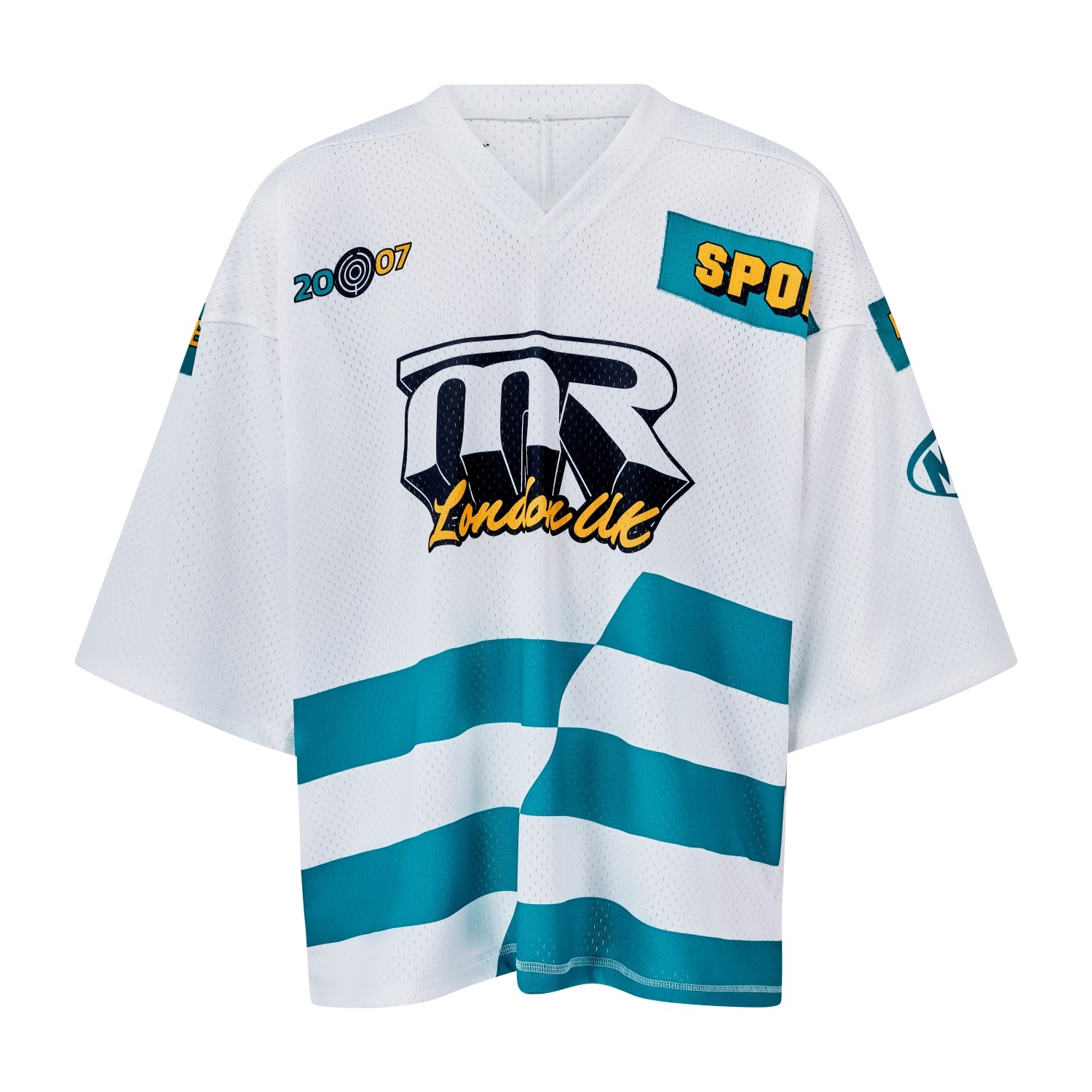 MARTIN ROSE OVERSIZED FOOTBALL TOP