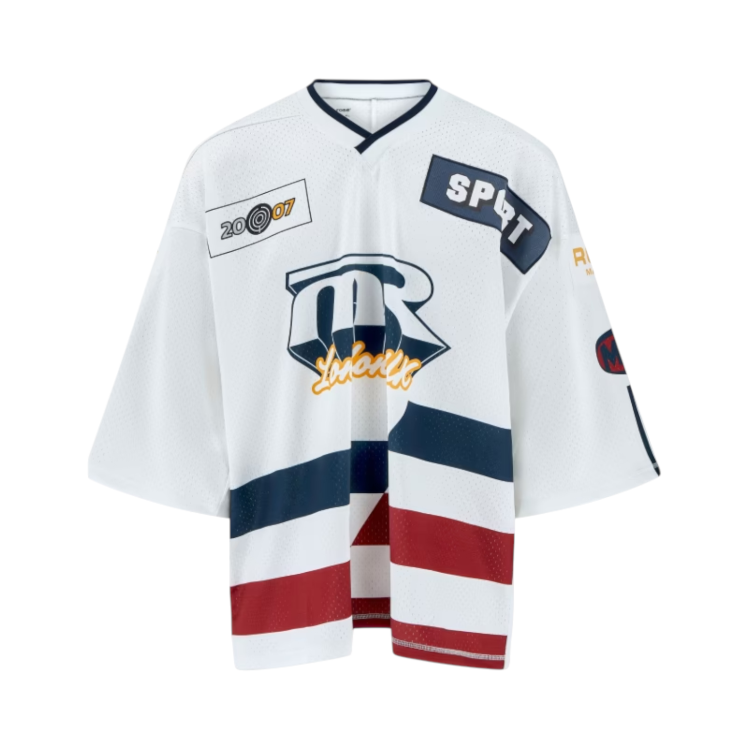 MARTIN ROSE OVERSIZED HOCKEY TOP