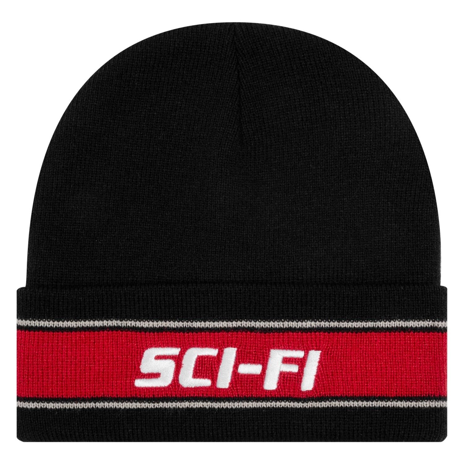 SCI-FI FANTASY STRIPE LOGO BEANIE