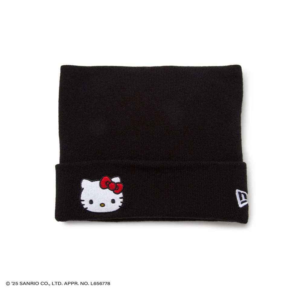 NEW ERA スクエアニット HELLO KITTY ハローキティ ブラック