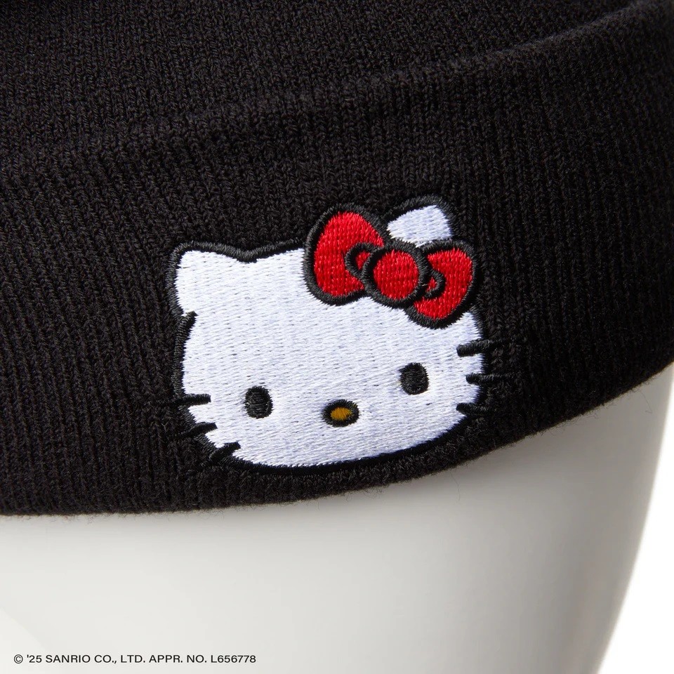 NEW ERA スクエアニット HELLO KITTY ハローキティ ブラック