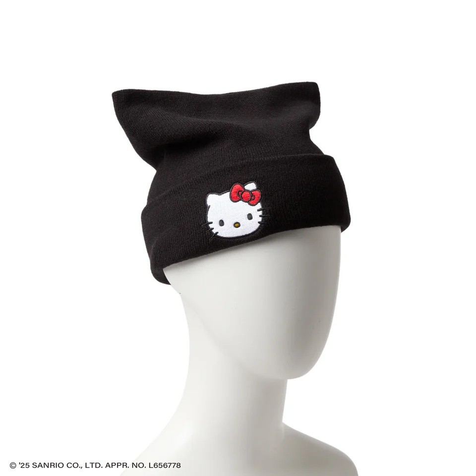 NEW ERA スクエアニット HELLO KITTY ハローキティ ブラック