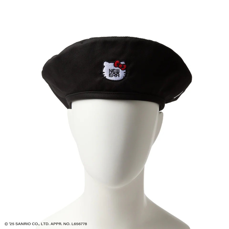 NEW ERA ベレー HELLO KITTY NEW ERA フェイス ブラック