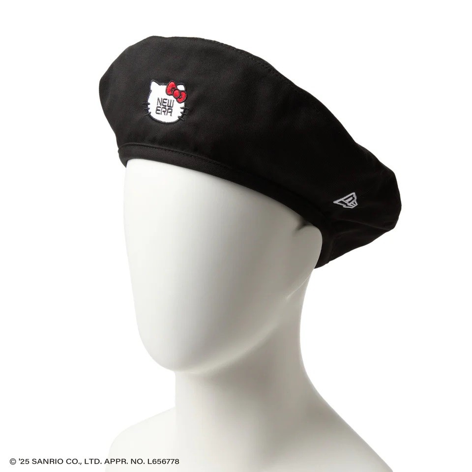NEW ERA ベレー HELLO KITTY NEW ERA フェイス ブラック