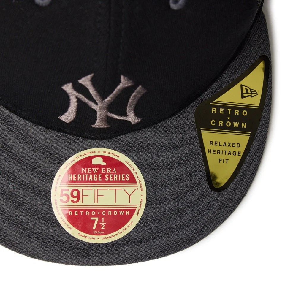 NEW ERA RC 59FIFTY フラットバイザー トラッカー MLB Heritage Collection ニューヨク・ヤンキース