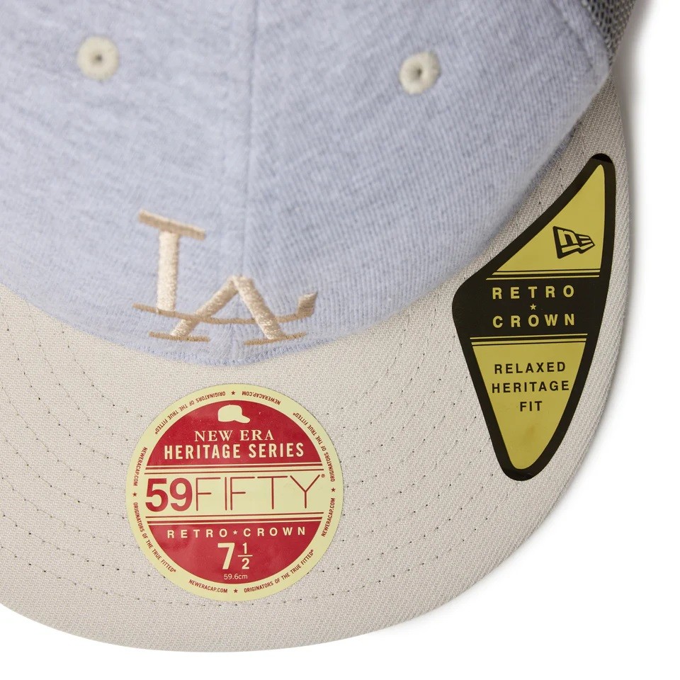 NEW ERA RC 59FIFTY フラットバイザー トラッカー MLB Heritage Collection ロサンゼルス・ドジャース