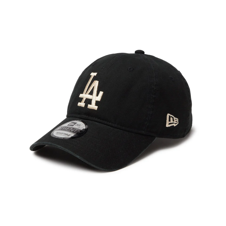 NEW ERA 9TWENTY Washed Duck ロサンゼルス・ドジャース ブラック