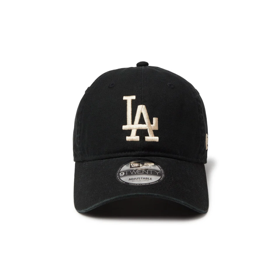 NEW ERA 9TWENTY Washed Duck ロサンゼルス・ドジャース ブラック