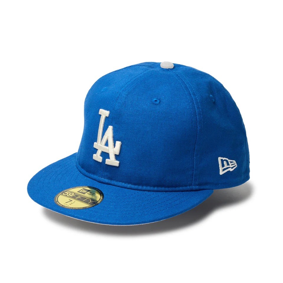 NEW ERA 5950SB 59FIFTY ソフトバックラム Cotton Flax ロサンゼルス・ドジャース