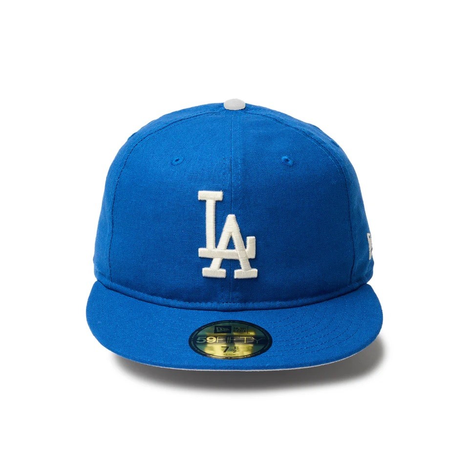 NEW ERA 5950SB 59FIFTY ソフトバックラム Cotton Flax ロサンゼルス・ドジャース