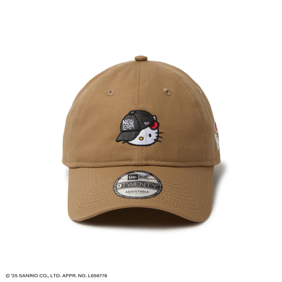 NEW ERA 9TWENTY HELLO KITTY キャップ カーキ