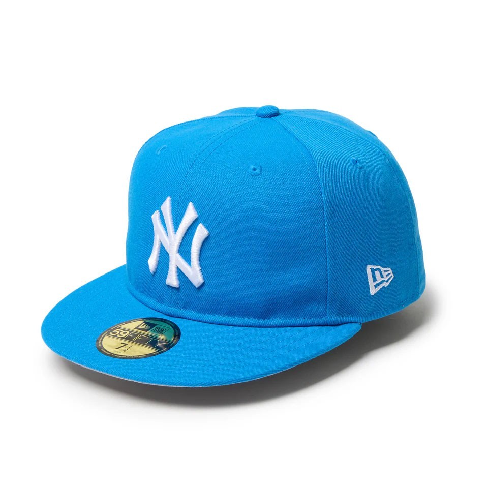 NEW ERA 59FIFTY ソフトバックラム Color Variation ニューヨーク・ヤンキース スナップショットブルー